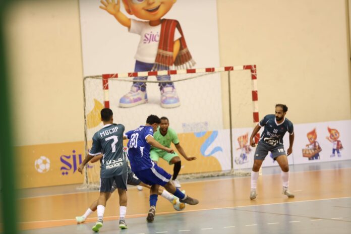 صحيفة اليوم العمانية - ٢٥ هدف في الجولة الثانية من بطولة غازي لكرة الصالات