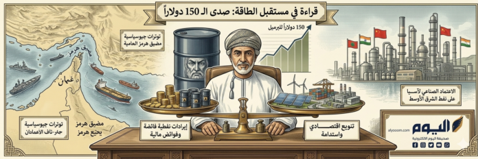 صحيفة اليوم العمانية - عندما يتكلم النفط… هل تقترب الأسعار من 150 دولاراً للبرميل؟