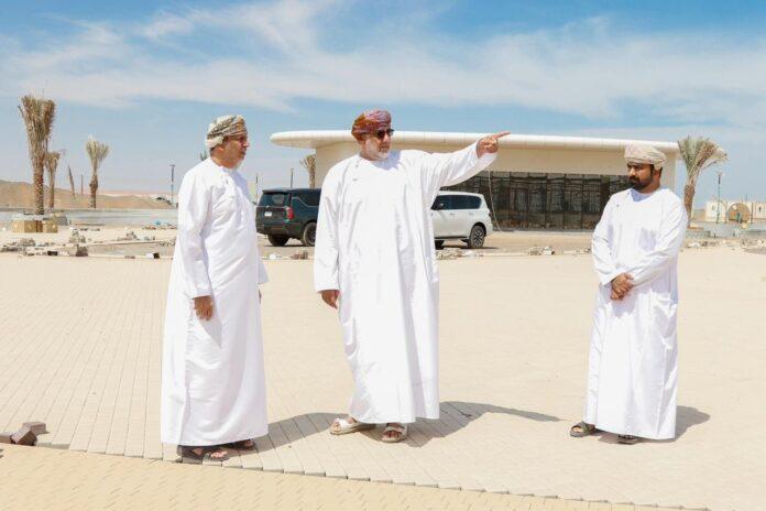صحيفة اليوم العمانية - محافظ شمال الشرقية يطّلع على سير تنفيذ عدد من المشاريع التنموية بولاية بدية