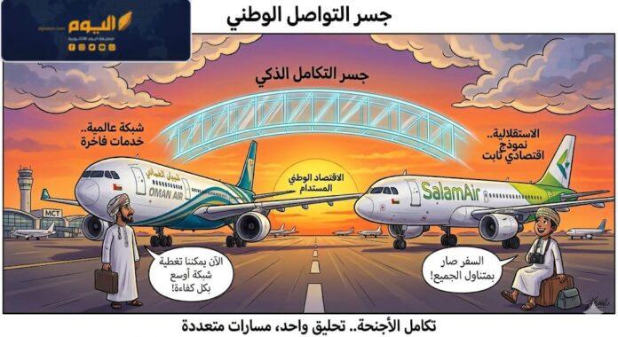 صحيفة اليوم العمانية - حكومة سلطنة عُمان تستكمل الاستحواذ على طيران السلام… نحو إعادة تشكيل قطاع الطيران وتعزيز كفاءة التشغيل