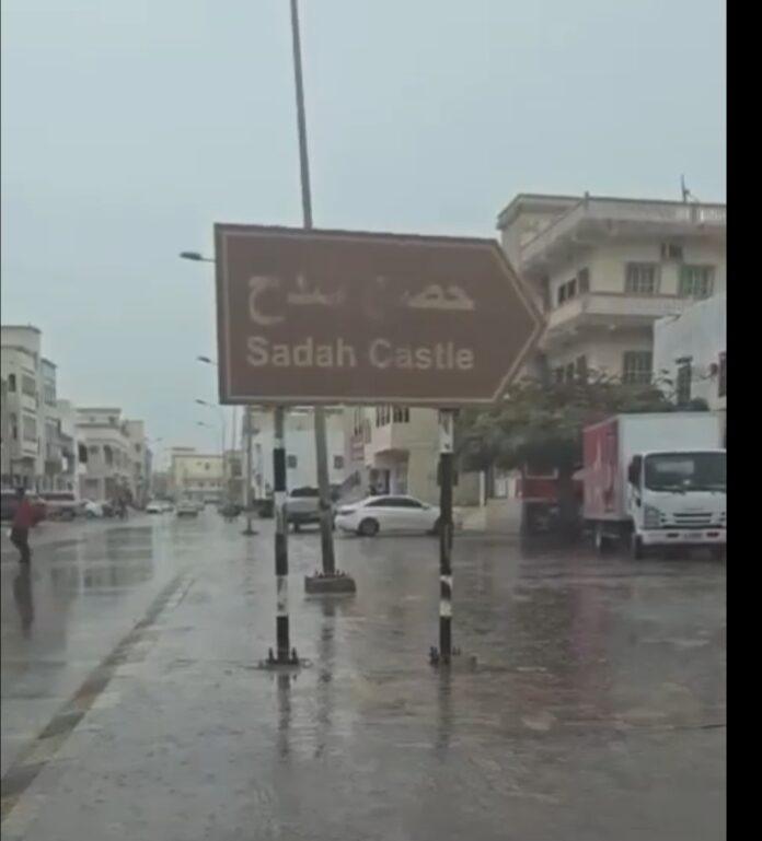 صحيفة اليوم العمانية - هطول أمطار متفاوتة الغزارة على ولايتي سدح ومرباط