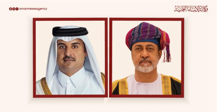 صحيفة اليوم العمانية - جلالةُ السُّلطان المُعظّم يتلقّى اتصالًا هاتفيًّا من أمير قطر